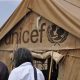 UNICEF tent