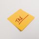 Yellow sticky note which read Tax