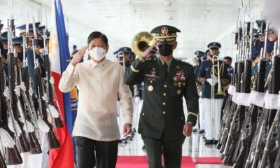 PBBM with AFP chief-of-staff Gen. Bartolome Vicente Bacarro