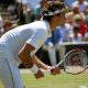 Roger Federer holding tennis racket