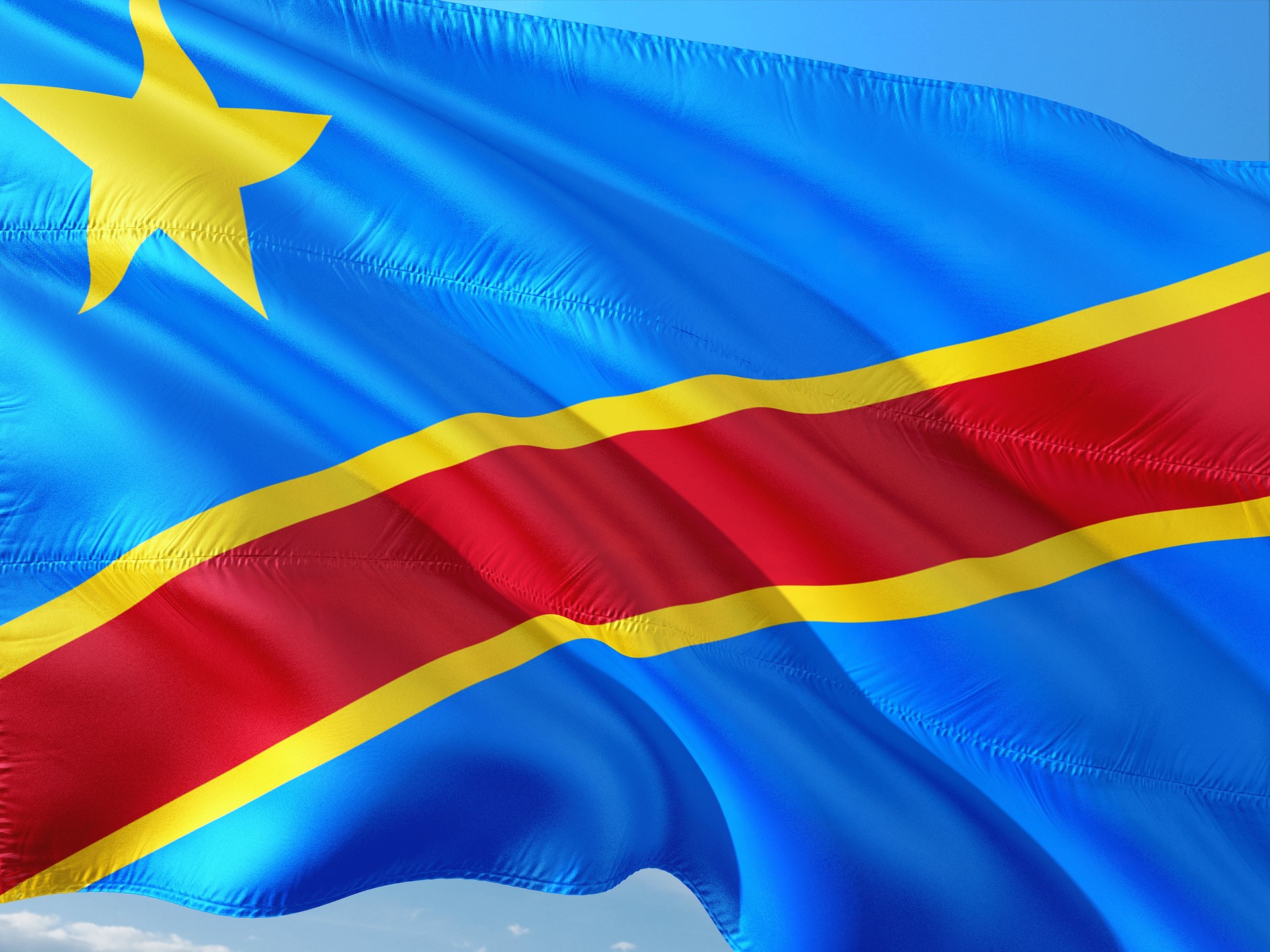 Democratic Republic of Congo flag