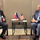 Secretary for Foreign Affairs Enrique A. Manalo and Malaysian Foreign Minister Dato’ Sri Saifuddin Bin Abdullah