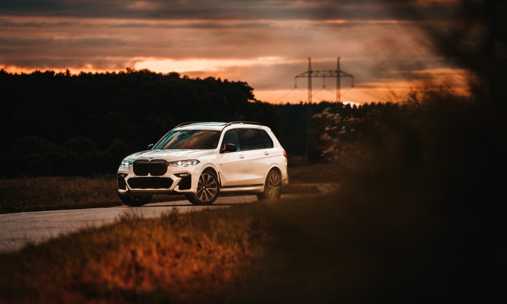 SUV car on road