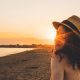 girl on beach