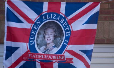 Queen Elizabeth jubilee flag