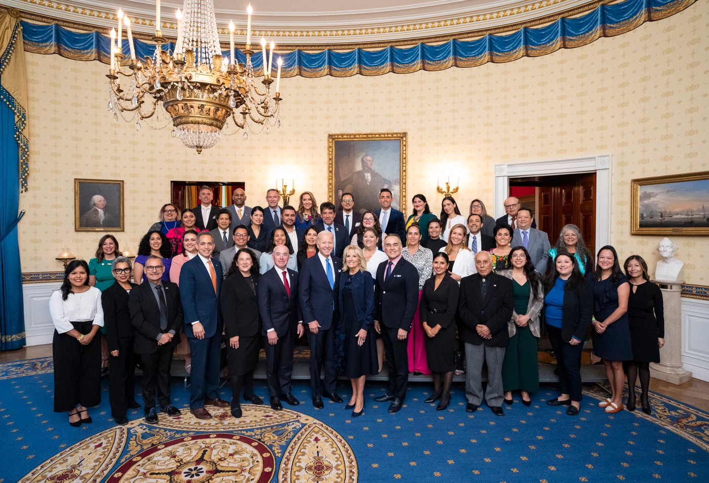 people standing posing for picture