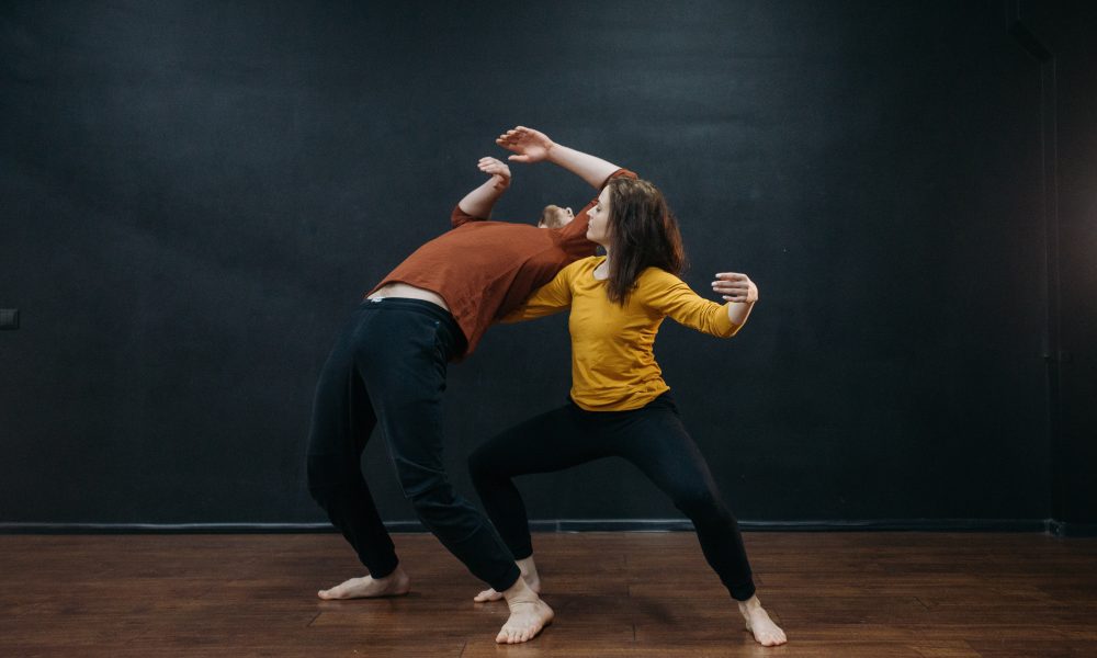 Dancers Doing a Routing Dance Moves