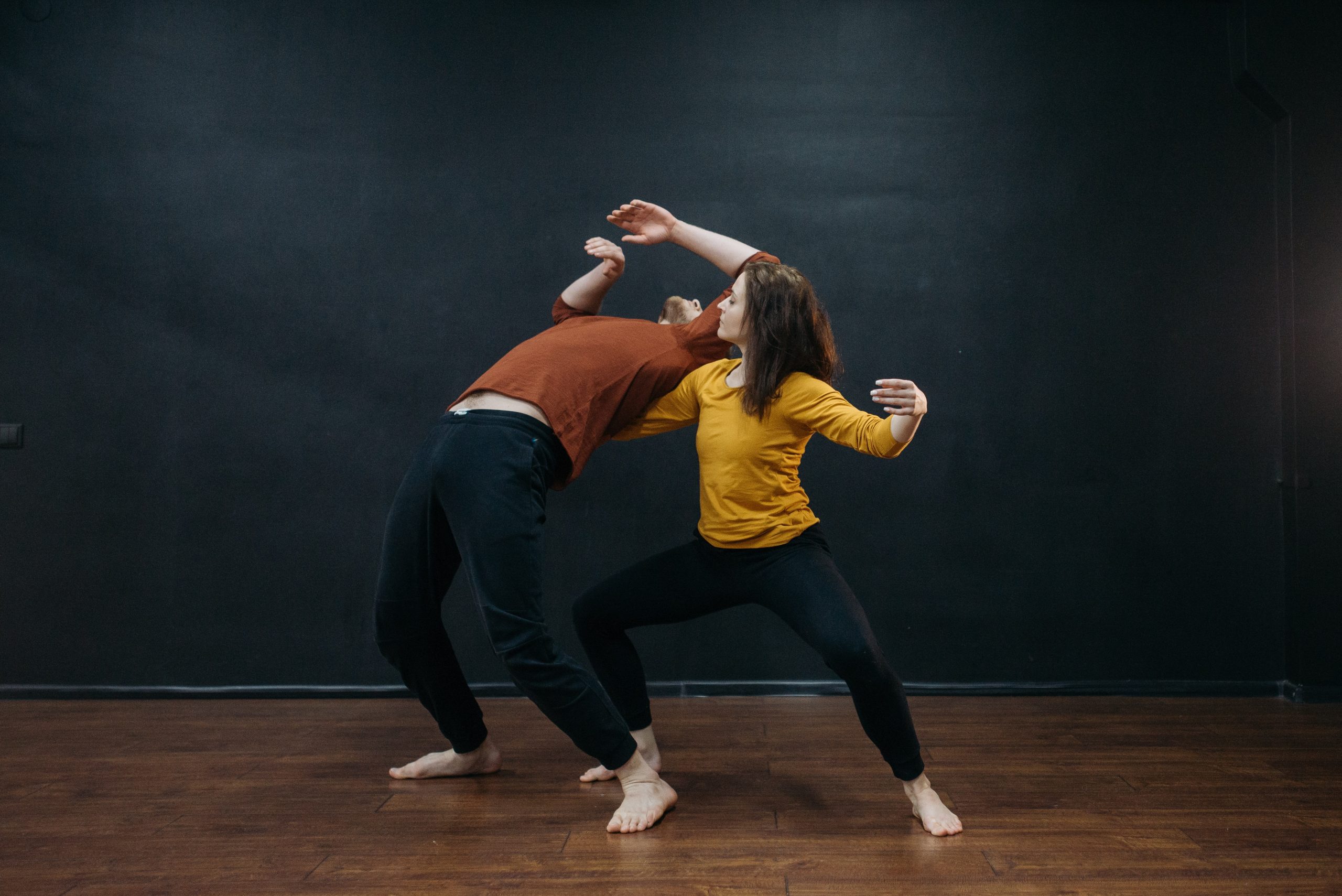 Dancers Doing a Routing Dance Moves