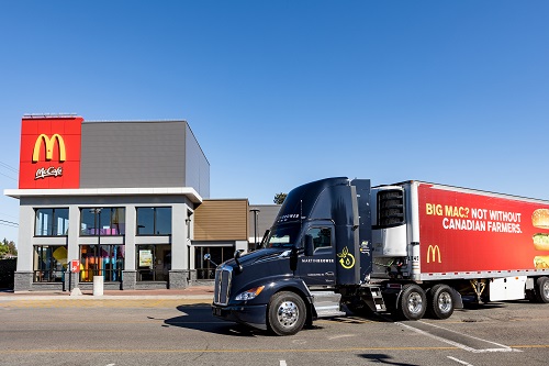 McDonald’s Canada tractor