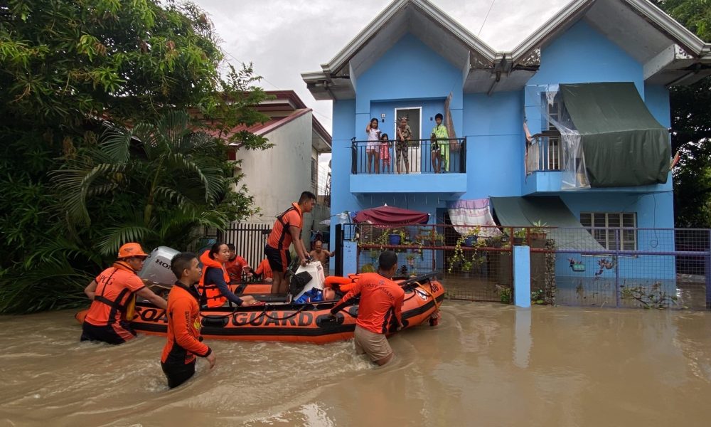 Rescue operation in Kawit, Cavite