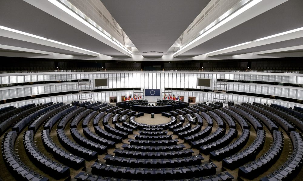 aerial view of a room