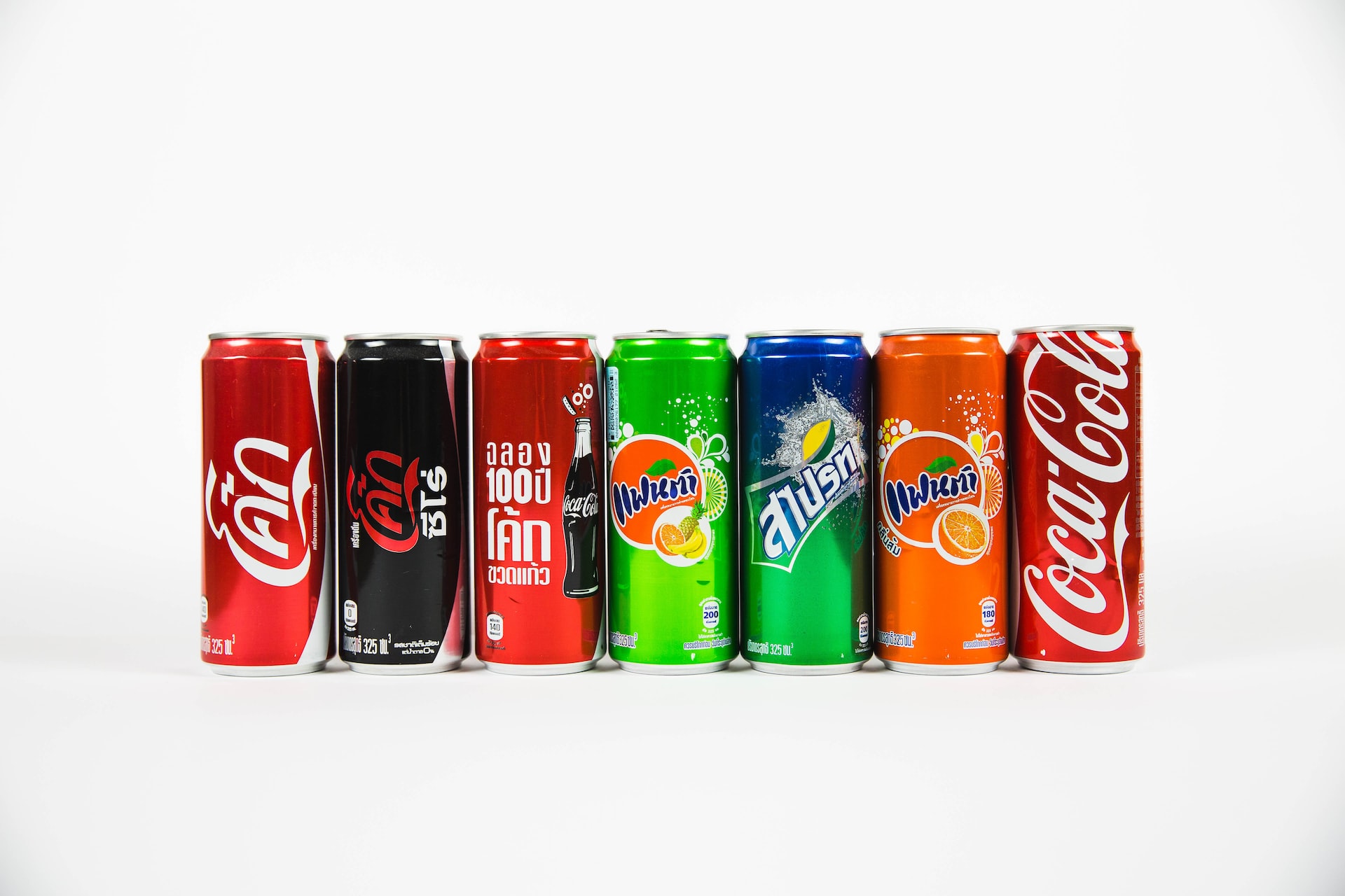 softdrinks in can