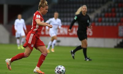 women playing soccer