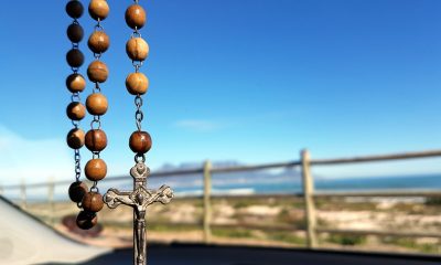 hanging rosary