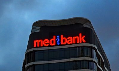 Medibank sign on building