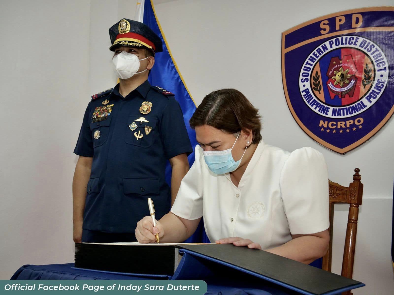 VP Sara Duterte writing