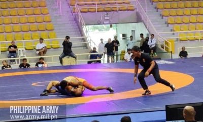PH Army wrestlers