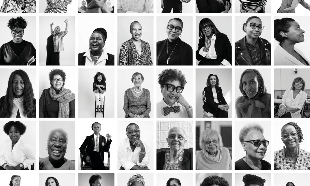 Black Women in Leadership – an exhibition featuring portraits of 40 Black women leaders by four Toronto-based visual artists, Janice Reid, Leyla Jeyte, Jon Blak, and Patricia Ellah.