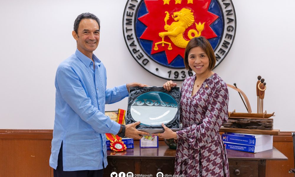 Budget Secretary Amenah F. Pangandaman received New Zealand Ambassador to the Philippines, Amb. Peter Kell