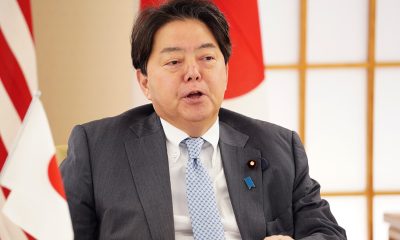 Japanese Foreign Minister Hayashi Yoshimasa