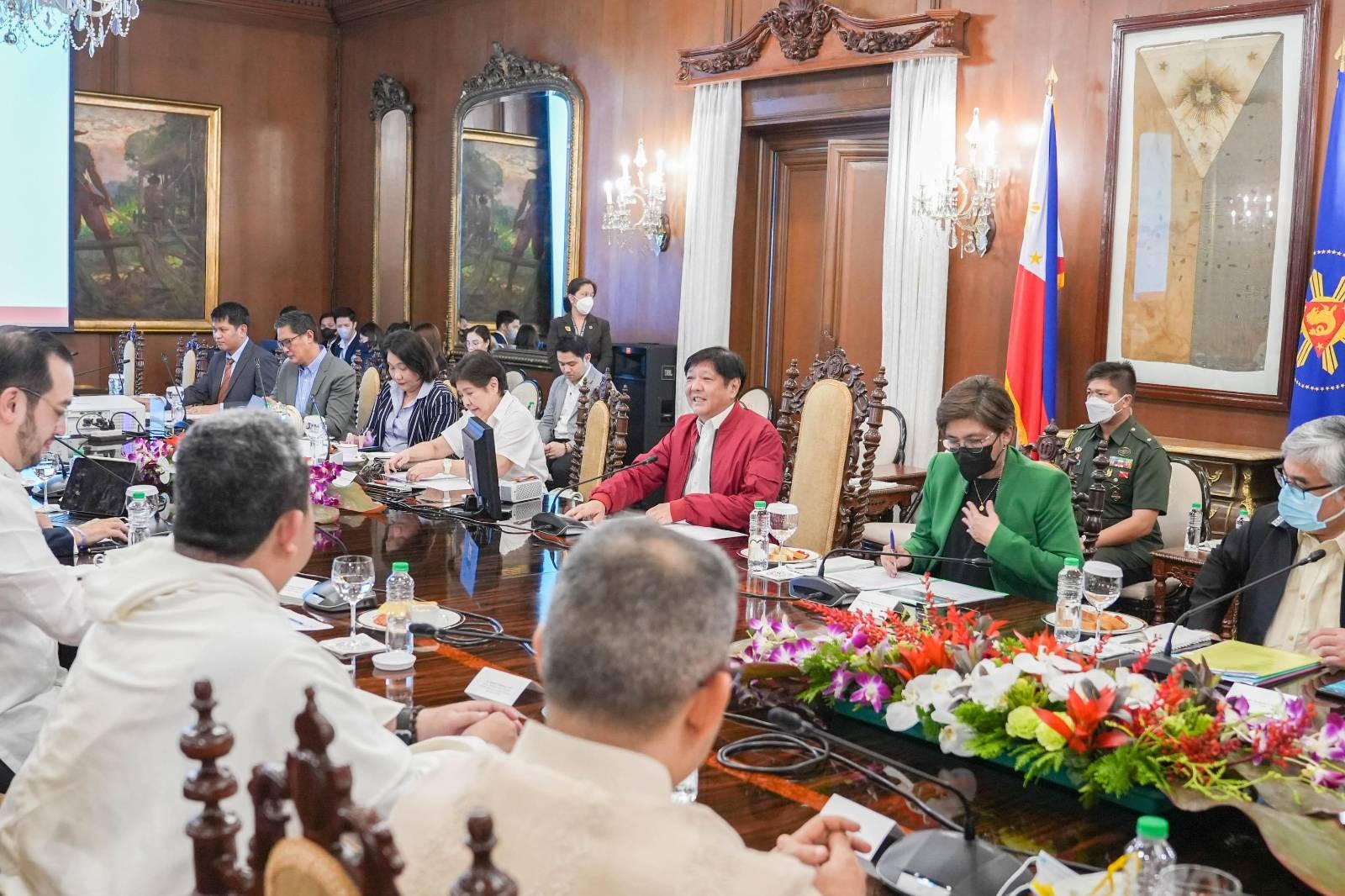 Marcos meeting with Private Sector Advisory Council (PSAC) Health Sector Group
