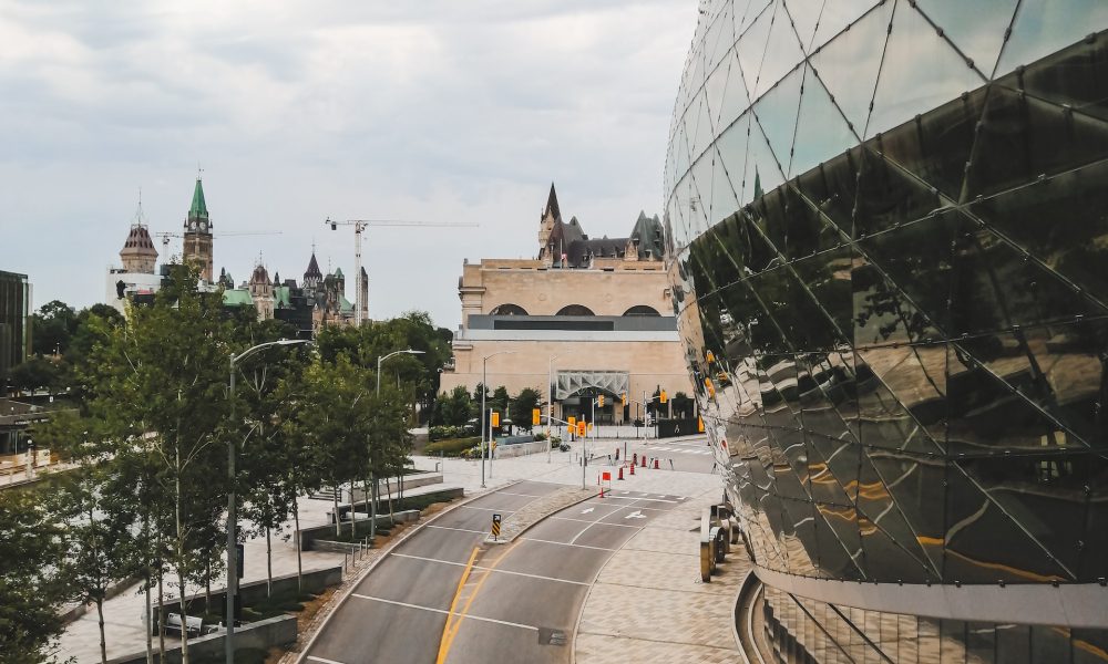 Downtown View Of the City Of Ottawa, Canada, 2021