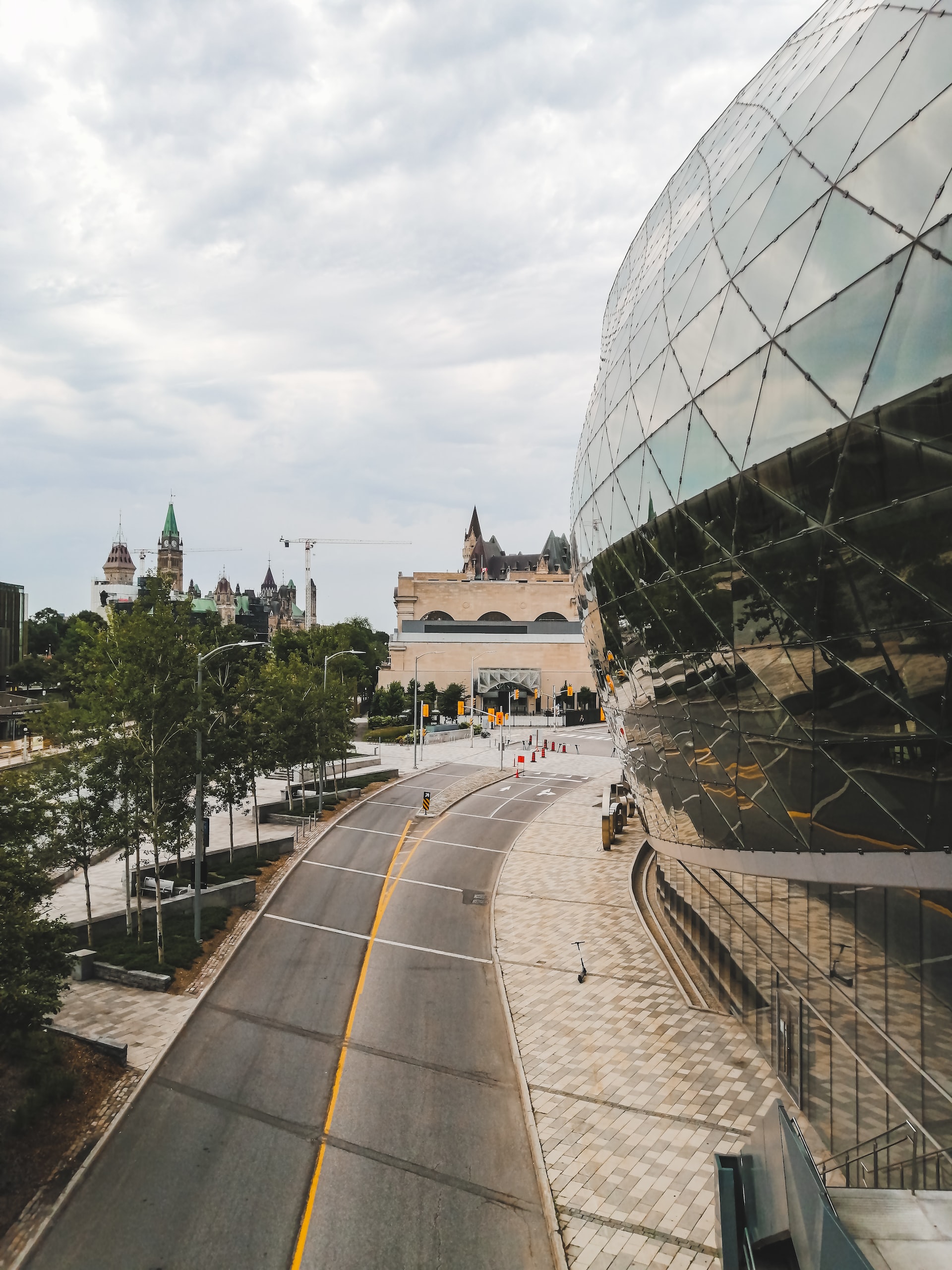 Downtown View Of the City Of Ottawa, Canada, 2021