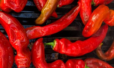 grilled red peppers