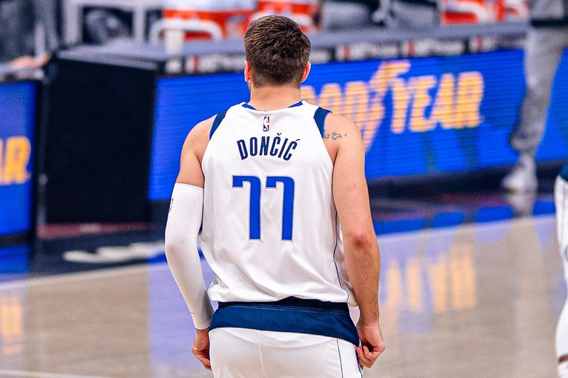 Dallas Mavericks' Slovenian superstar Luka Doncic