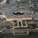 Aerial view of The Pentagon headquarters