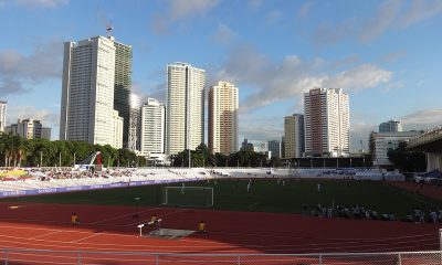 Interior of Rizal Memorial Stadium