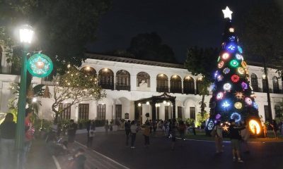 Christmas tree at Malacanan Palace