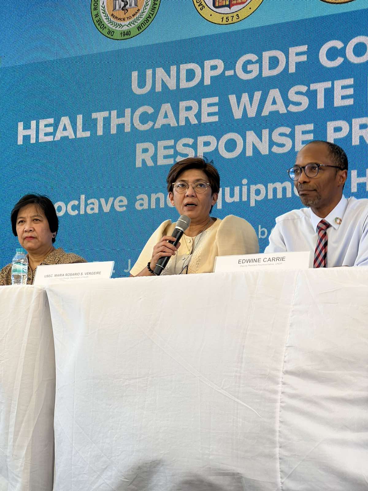 DOH officer-in-charge Undersecretary Ma. Rosario Vergeire