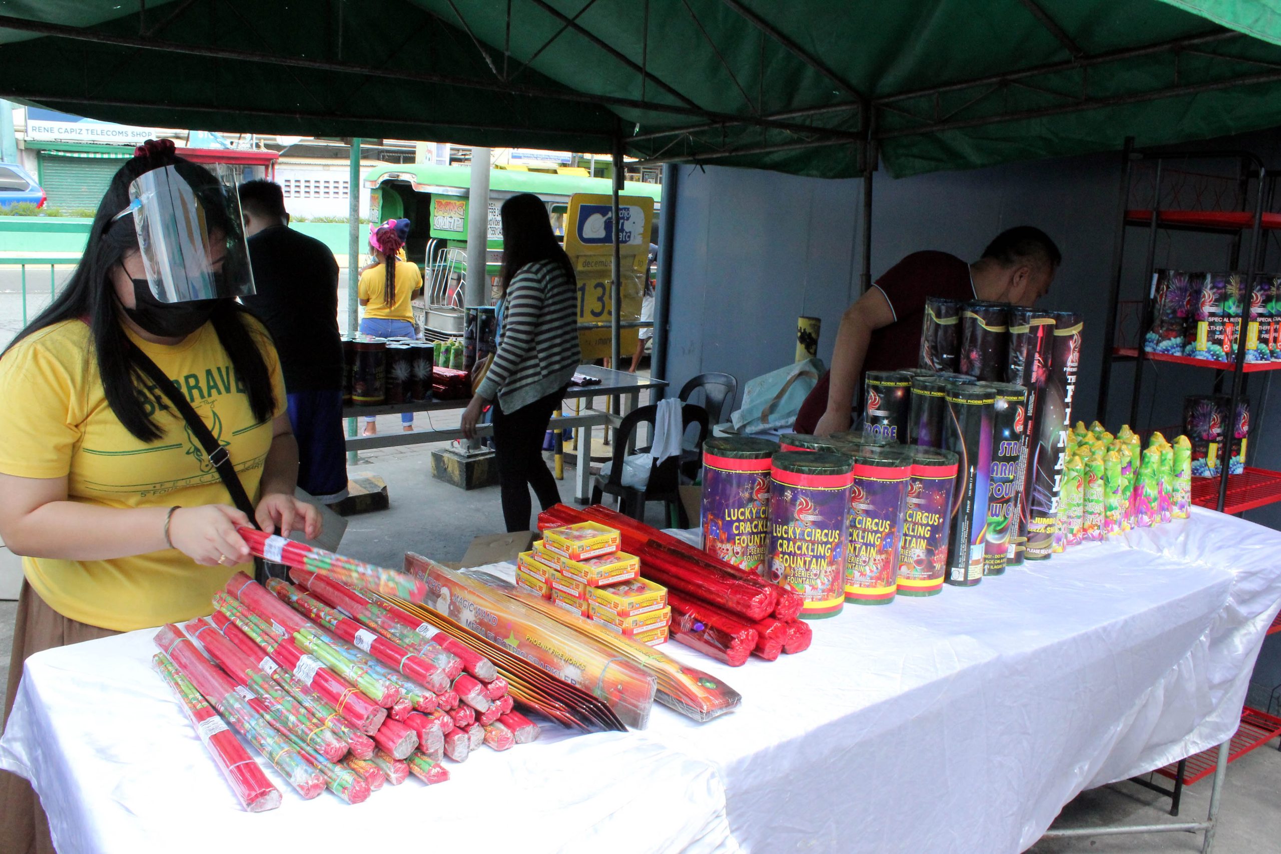 Firecrackers on display