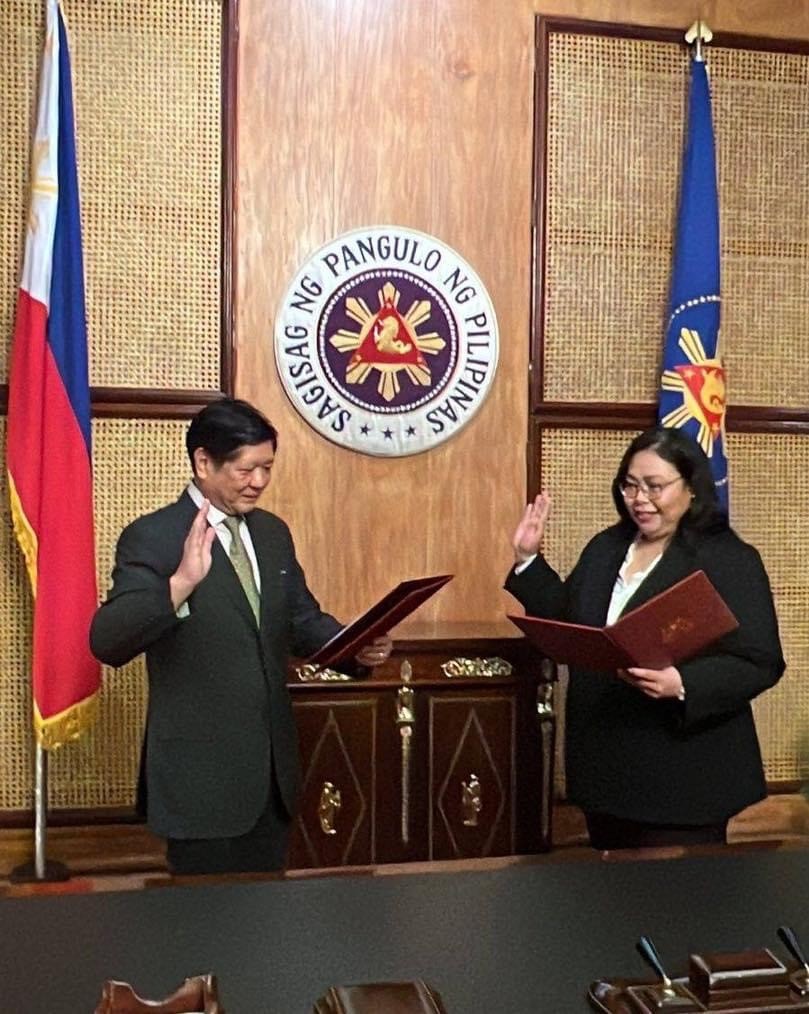 PBBM administers the oathtaking of new Office of the Press Secretary officials at the Malacañan Palace