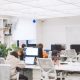 People Sitting on White Chairs in Front of Computer Monitor