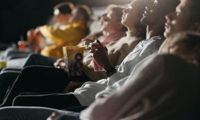 People Watching in the Cinema