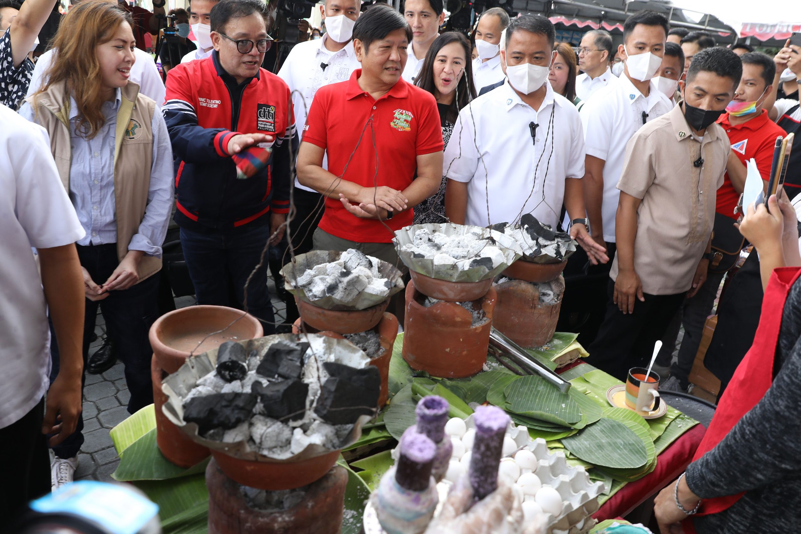 President Ferdinand R. Marcos Jr. at the launching of the Kadiwa ng Pasko in Quezon City