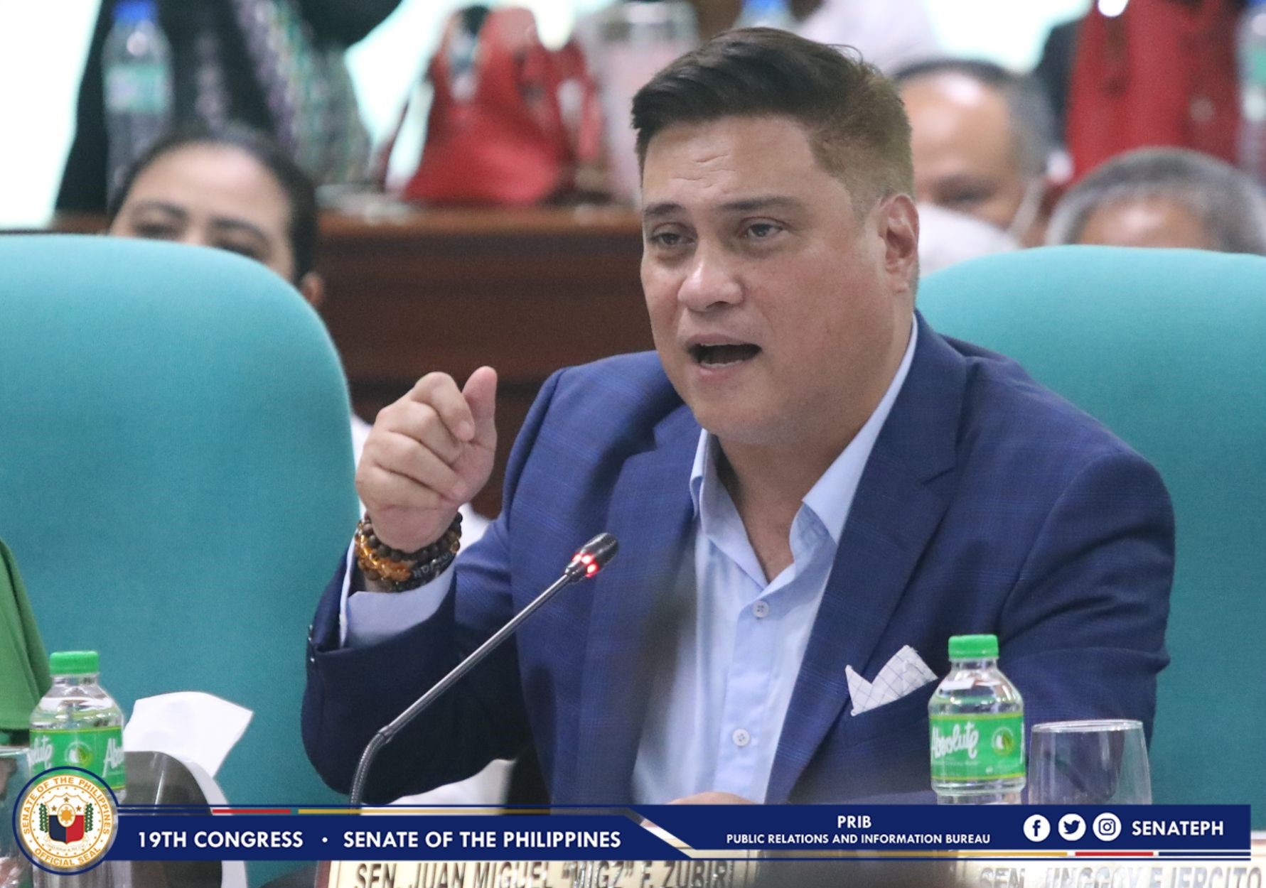 Senate President Juan Miguel Zubiri