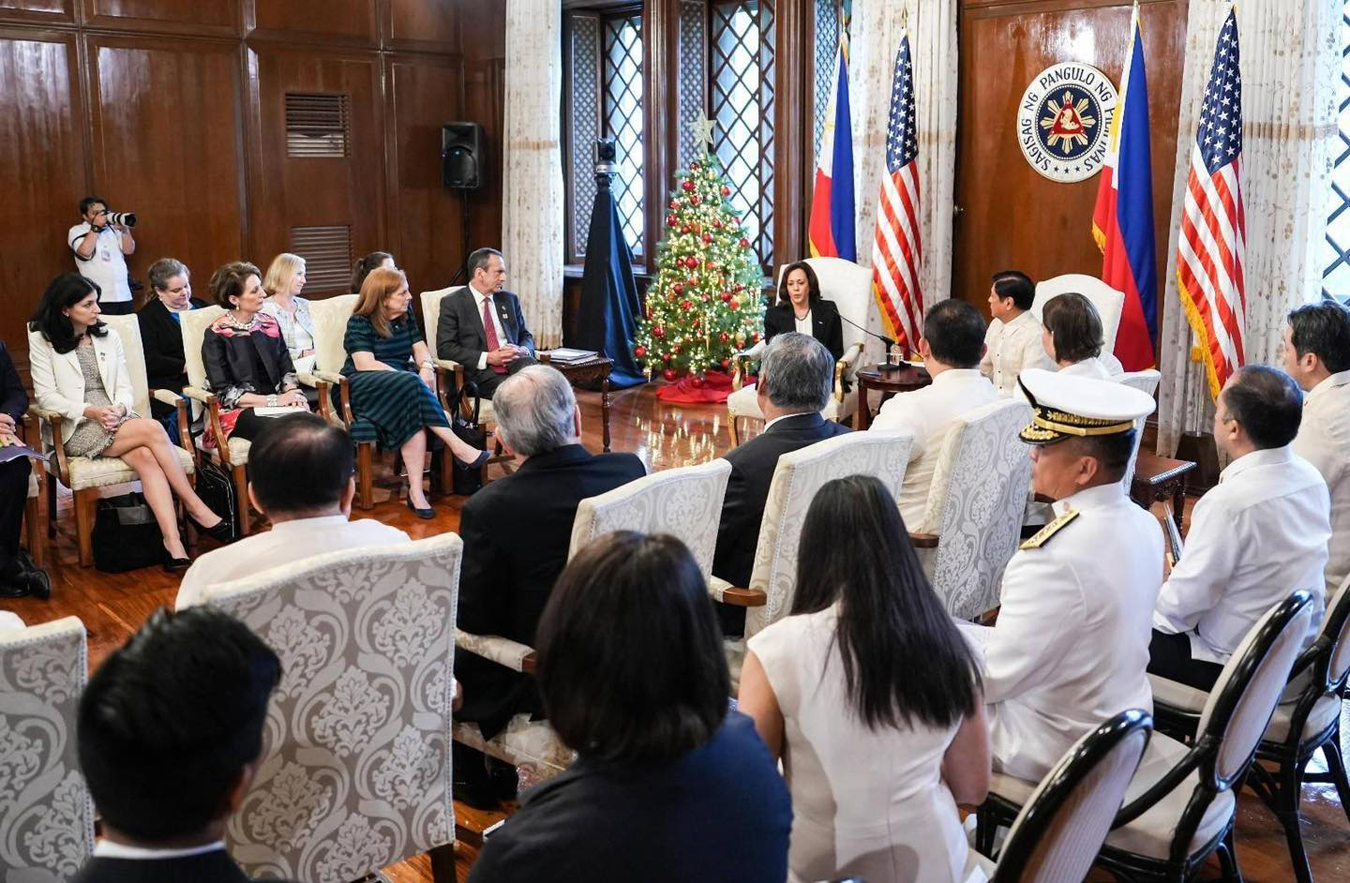 US Vice President Kamala Harris courtesy call to President Bongbong Marcos