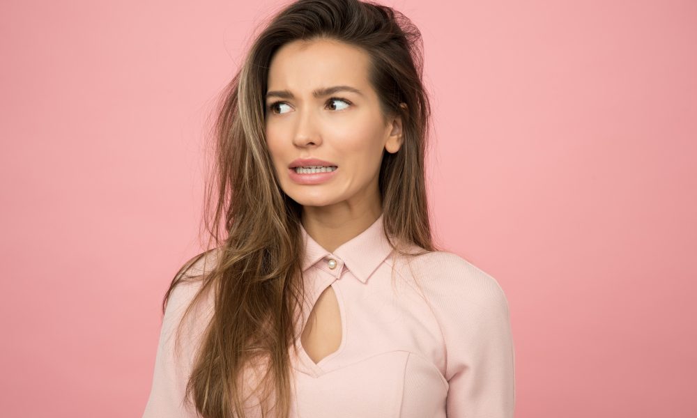 Woman Wearing Pink Top