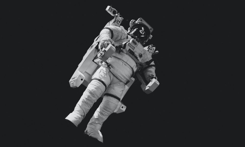 astronaut in space suit