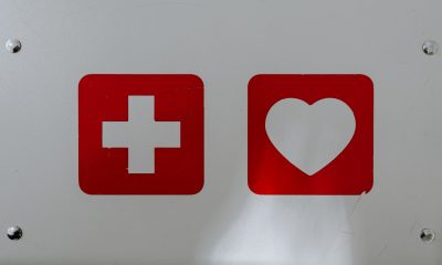 white red cross heart