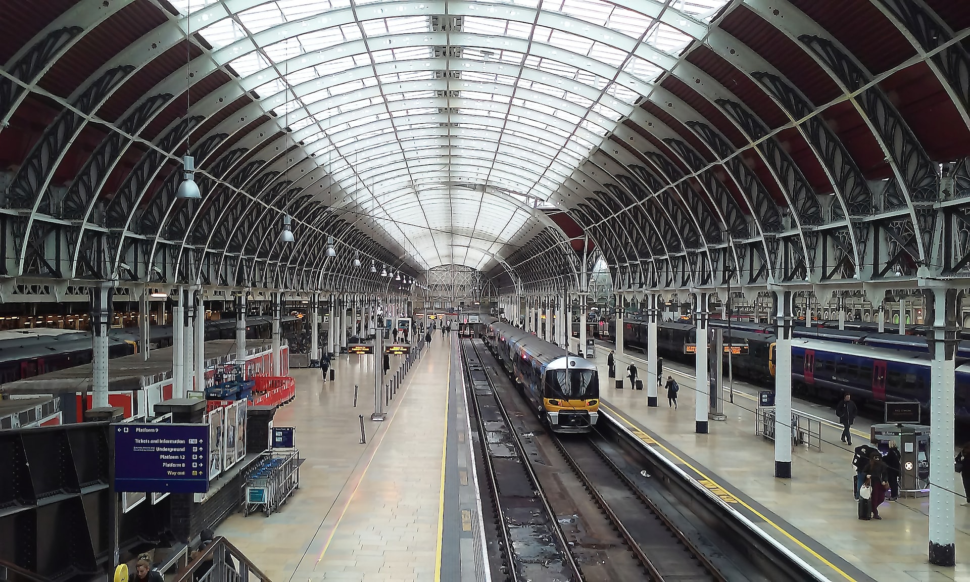 Paddington Station in Central London