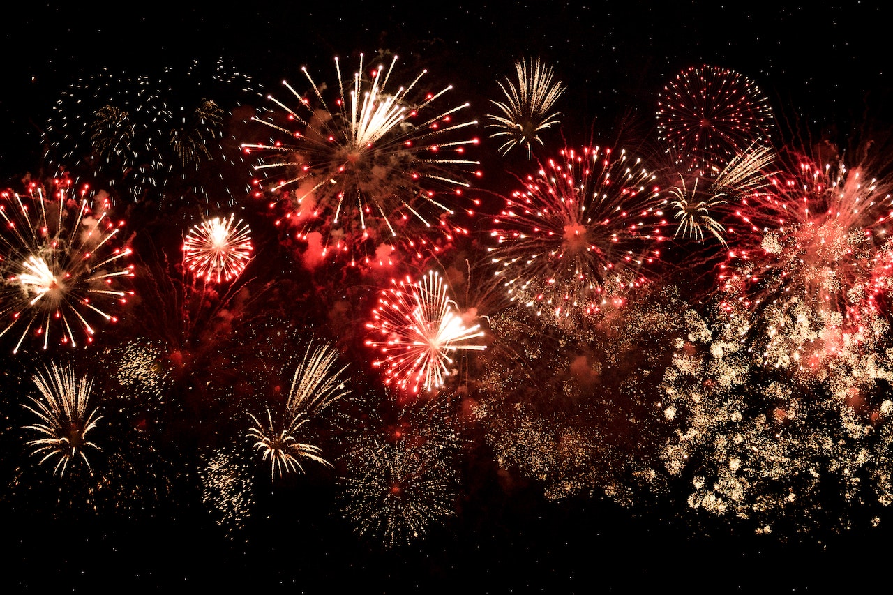 photo of fireworks display in the sky