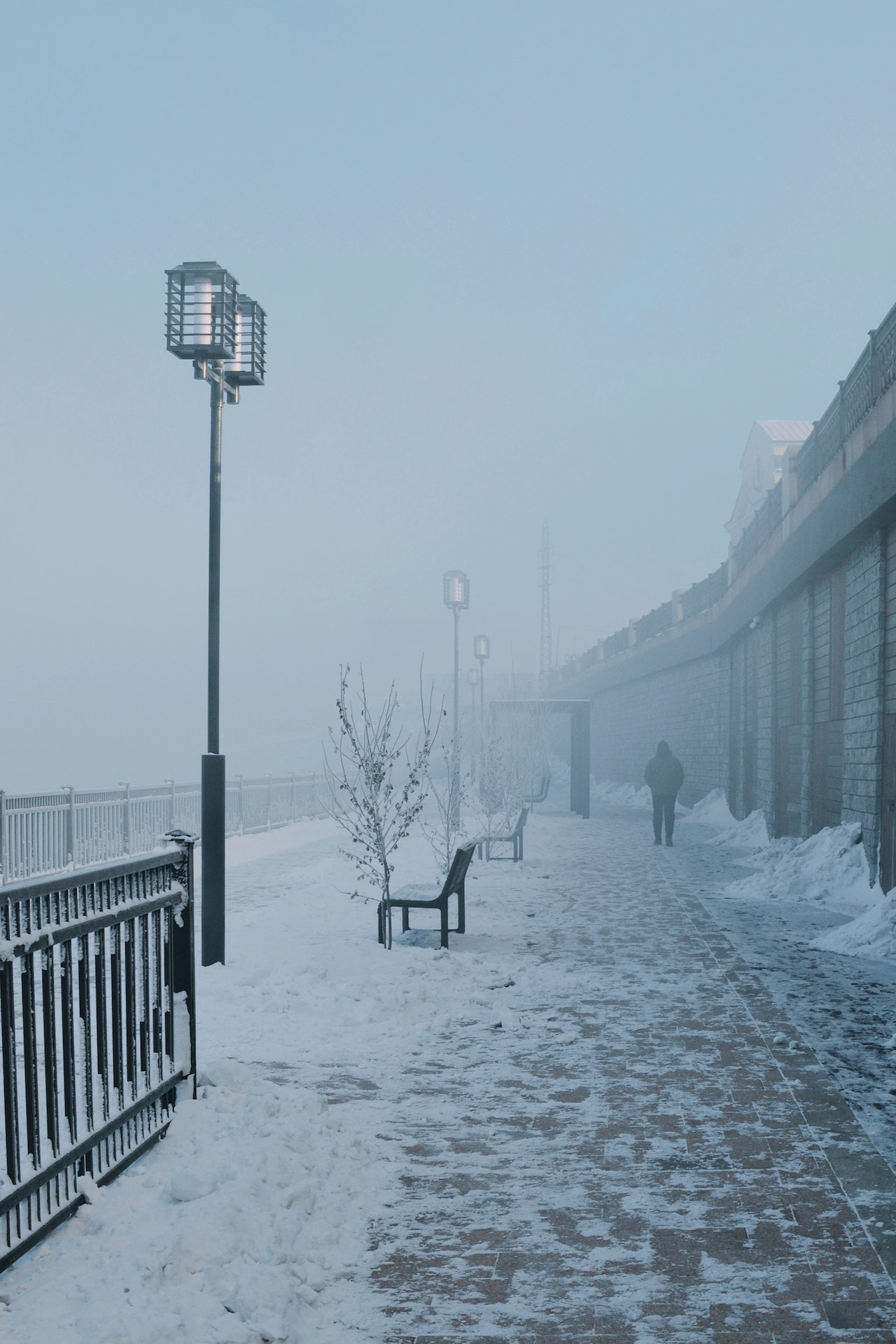 Promenade in Snow
