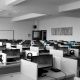 Gray Wooden Computer Cubicles Inside Room