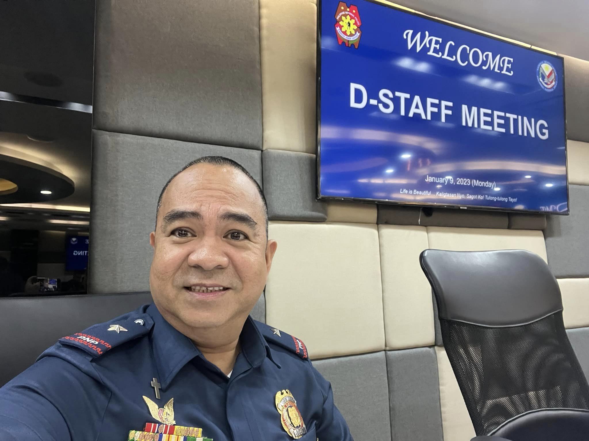 PNP Chaplain Service director Brig. Gen. Msgr. Jason Ortizo