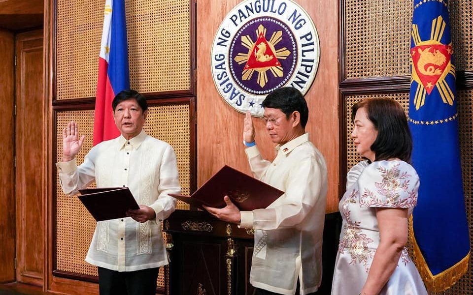 PBBM, Año oath-taking