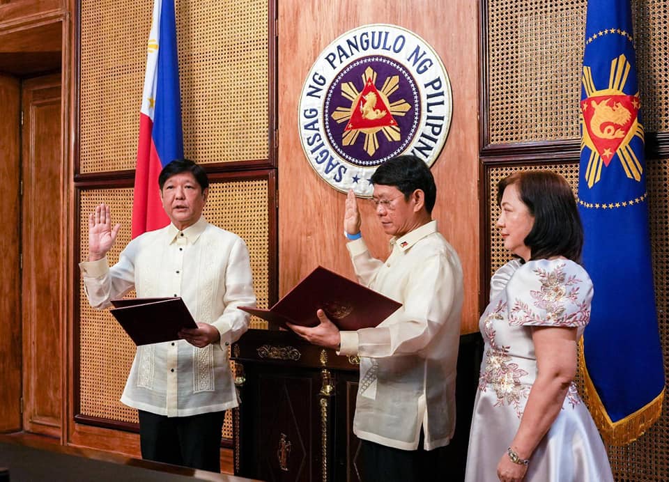 PBBM, Año oath-taking